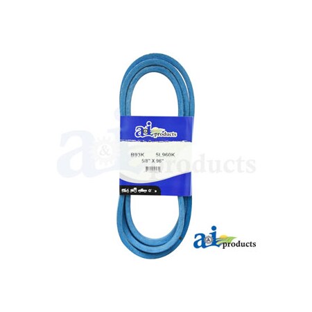 A & I Products Aramid Blue V-Belt (5/8" X 96" ) 15" x5" x2" A-B93K